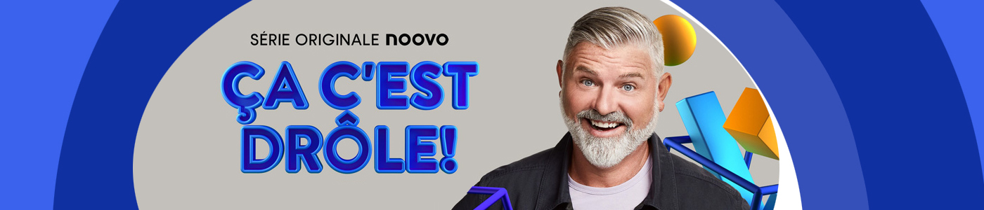 logo, ça c'est drôle, télé, noovo, amadeus média